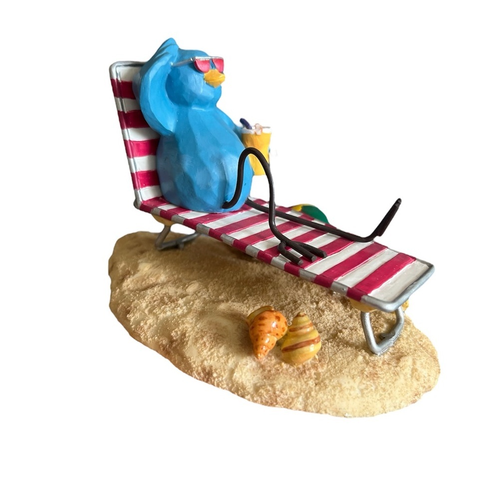 Russ Bird Figurine‎ Beach Tweet Along With Me Just Loungin' Around Figure